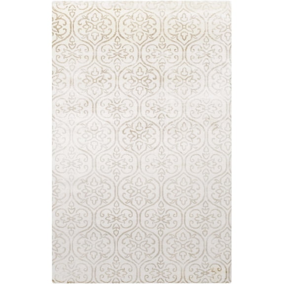 BoutiqueRugs Wauseon Transitional Area Rug - Ivory, Olive - 8' x 11'