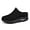 Black, variant on Women's Mesh surface shoes - platform slippers with foot arch pad, suitable for both indoor and outdoor use