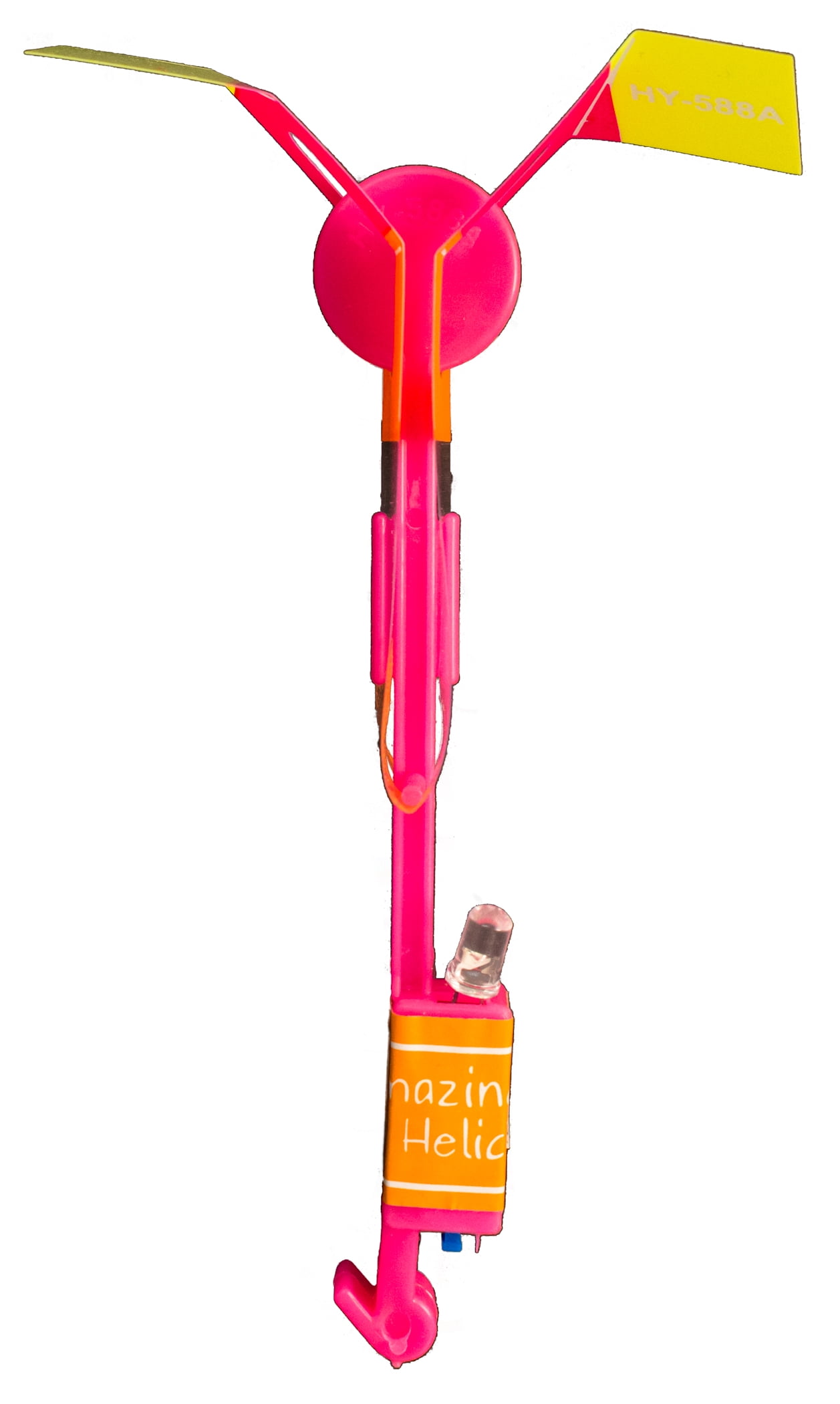 rubber band light up helicopter