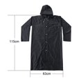 thumbnail image 3 of Imperméable Portable pour Adulte, Poncho de Pluie avec Capuches et Manches, 3 of 5