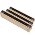 thumbnail image 4 of Shisuyan Child Musical Instruments Harmonica Light Yellow Wood 3Pcs 5.1X1.1X0.7In, 4 of 8