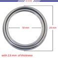 thumbnail image 2 of Mean Mug Auto 201525-4167A 14x Transfer & Differential Drain Plug Crush Washer Gaskets - Compatible with Toyota - Replaces OEM #: 12157-10010 Fits select: 2013-2015 TOYOTA RAV4 XLE, 2 of 4