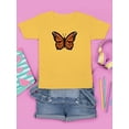 thumbnail image 3 of Monarch Butterfly Art T-Shirt Juniors -Image by Shutterstock,  Small, 3 of 4