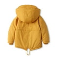 thumbnail image 3 of Zecgelong Kids Boys Girls Winter Thicken Coat Solid Hooded Jacket Toddler Windproof Thick Warm Outwear Size 3-4 Years, 3 of 5