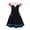 Hot Pink, variant on Cosplay Costume Spider Pattern Dress with Flutter Sleeves for Halloween Party Role Play Show Dress Up Event