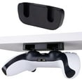 thumbnail image 1 of Soporte de escritorio para PS5 y PS4, soporte para debajo de la mesa para mando de PS5, soporte para mando compatible con PS5, accesorios para mando de PS4 (negro), 1 of 5