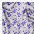 thumbnail image 4 of Soimoi Poly Taffeta Purple Fabric By the Yard - 56 Inch Wide - Florals, Leaves Print Fabric - Elegant & Beautiful Patterns for Fashion and Home Decor Printed Fabric, 4 of 6