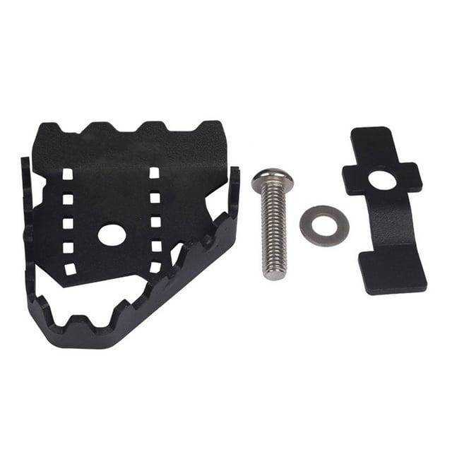 Baohd Motorcycle Brake Lever Extension Pedal Durable Motorcycle Extender Bracket Pad For Easy 1Set