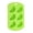 🥝 Green_Base#667, variant on Silicone Fruit Ice Trays Fruit Shape Ice Cube Molds - Strawberry Watermelon Pineapple Designs, Versatile Silicone Ice Molds, Easy Release, Fun Party Drink Accessory