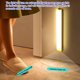 thumbnail image 3 of Luz LED nocturna inalámbrica con Sensor de movimiento, lámpara de noche recargable por USB para armario de cocina, lámpara de armario, retroiluminación de escalera, 3 of 5