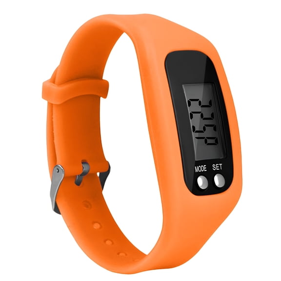 GJX Pedometer for Walking Steps and Miles Pedometer Watch, Silicone Steps Tracker, for Calorie Burning and Step Counting