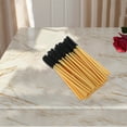 thumbnail image 4 of Unique Bargains 50 Pcs Lightweight Silicone Eyelash Brush for Bathroom Gold Tone Black Plastic Silicone, 4 of 5
