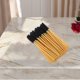 thumbnail image 4 of Ofertas Únicas 50 Pcs Cepillo de Pestañas de Silicona Ligera para Baño Tono Dorado Plástico Negro Silicona, 4 of 5