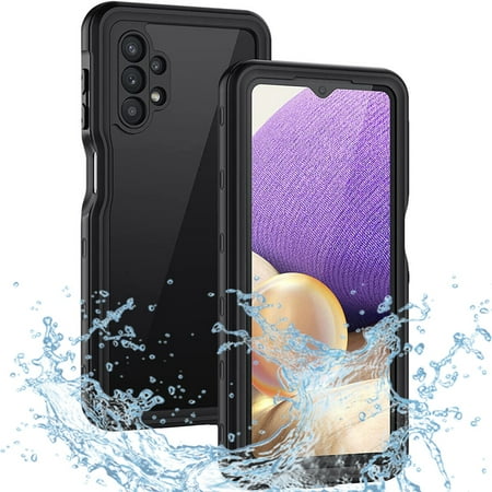 For Samsung Galaxy A32 5G Case Waterproof Full Body Shockproof Protective Cover Built-in Screen Protector