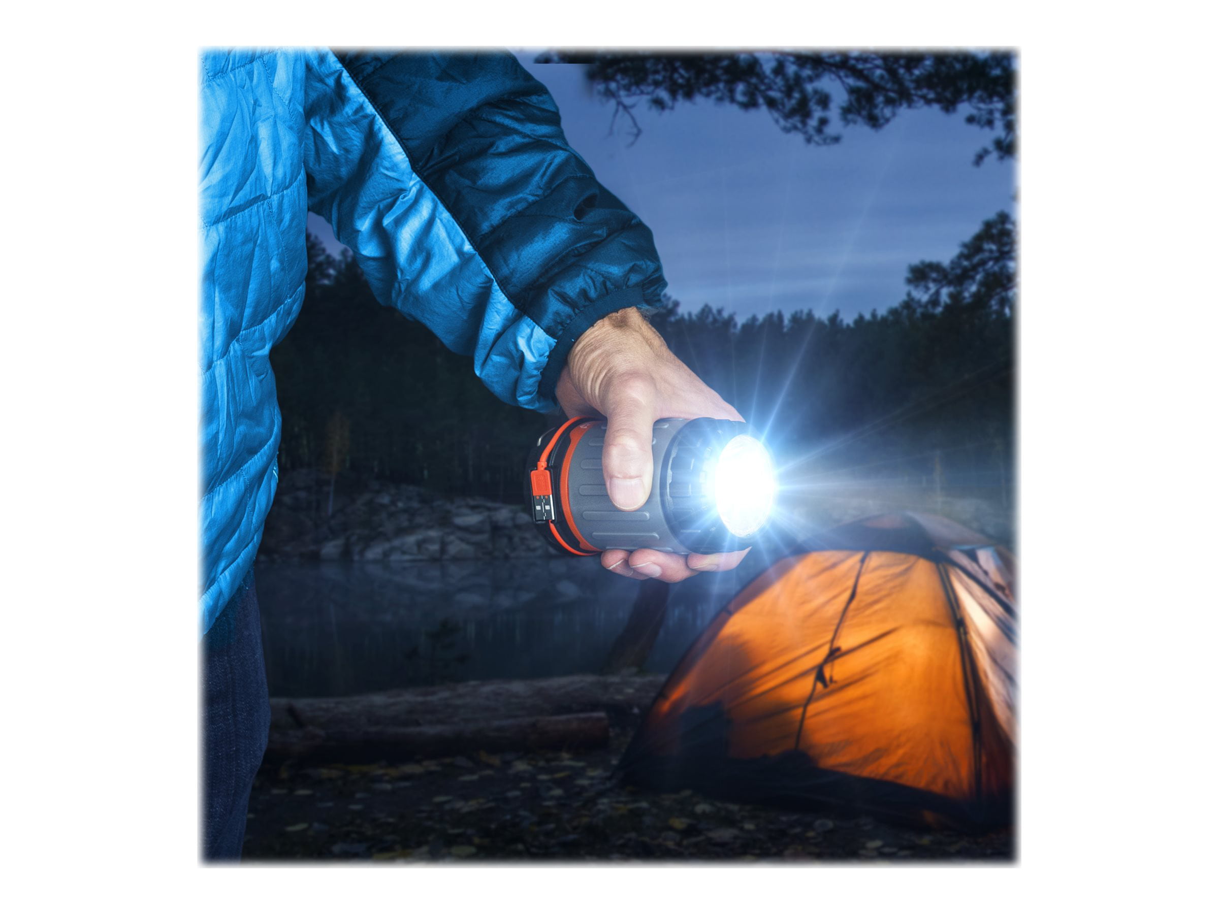 Wagan Brite-Nite 7'' Battery Powered Integrated LED Flashlight & Reviews