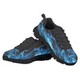 thumbnail image 4 of Uourmeti Flame Wolf Shoes for Kids Boys Slip on Walking Shoe Size 12.5 School Grade Sneakers Fashion Lace up Mesh Athletic Sport Sneakers Lightweight, 4 of 7