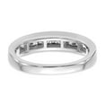 thumbnail image 5 of Solid 14k White Gold Engagement Diamond Wedding Band Ring Size 5 (.5 cttw.), 5 of 8