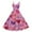 Pink, variant on Fashion Valentine's Day Dress For Women Printed Off-Shoulder Sleeveless Dress Watermelon Red 2XL