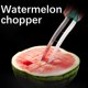 thumbnail image 5 of Cortador de sandía multifuncional de acero inoxidable 304 Divisor de frutas - Herramienta rebanadora de melón con mango cómodo para una sandía perfecta en cubitos - Cortador de frutas fácil de, 5 of 7