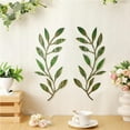 thumbnail image 4 of 2Pcs Wall Decor Metal Tree Leaf Entryway Modern Style Vine Olive Branch Wall Art, 4 of 6