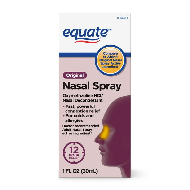 Equate Nasal Spray Oxymetazoline HCl 0.05, 1 fluid ounce