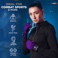 thumbnail image 5 of WYOX Gel Boxing Hand Wraps Boxing Glove  Men & Women –Padded Quick Wraps with 80cm Wrist Straps for Muay Thai, MMA, Kickboxing, & Martial Arts – Breathable Fingerless Workout Gloves, Inner Gloves, 5 of 9