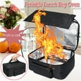 thumbnail image 4 of Personal Portable Oven Food Warmer  Mini Oven Electric Heated Food Warming Box, 4 of 6