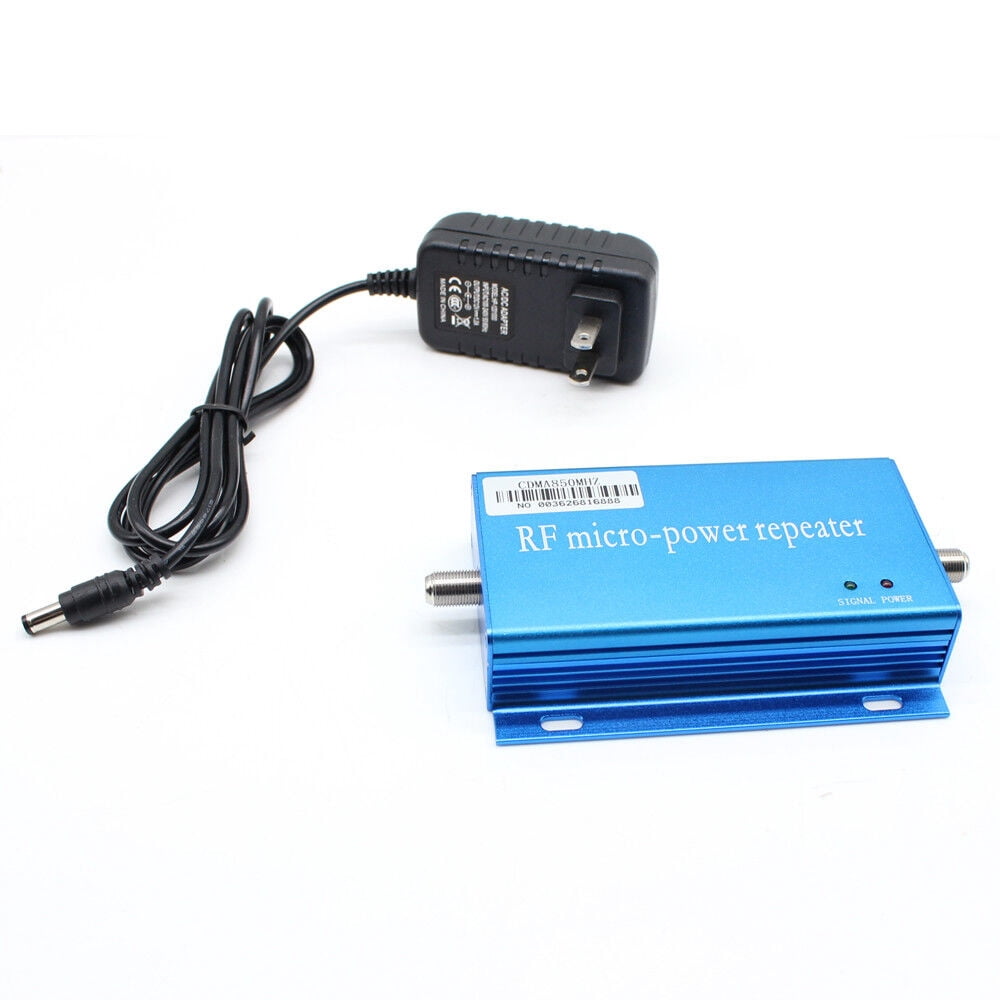 850MHz Repeater Cell Phone Signal Booster Home 3G 4G CDMA Booster Amplifier Repeater Kit Outdoor Yagi Antenna with 10m Cable Signal Amplification 100-150 Square Meters