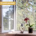 thumbnail image 2 of Crystal Sun Catcher, Rainbow Prism, Window Sun Catcher,Gold Plated Celestial , Boho with Crystals, 2 of 5