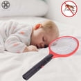 thumbnail image 3 of Luxtrada Electric Fly Swatter Electric Bug Pest Insect Fly Wasp Handheld Racket Zapper Killer Mosquito Swatter, 3 of 7