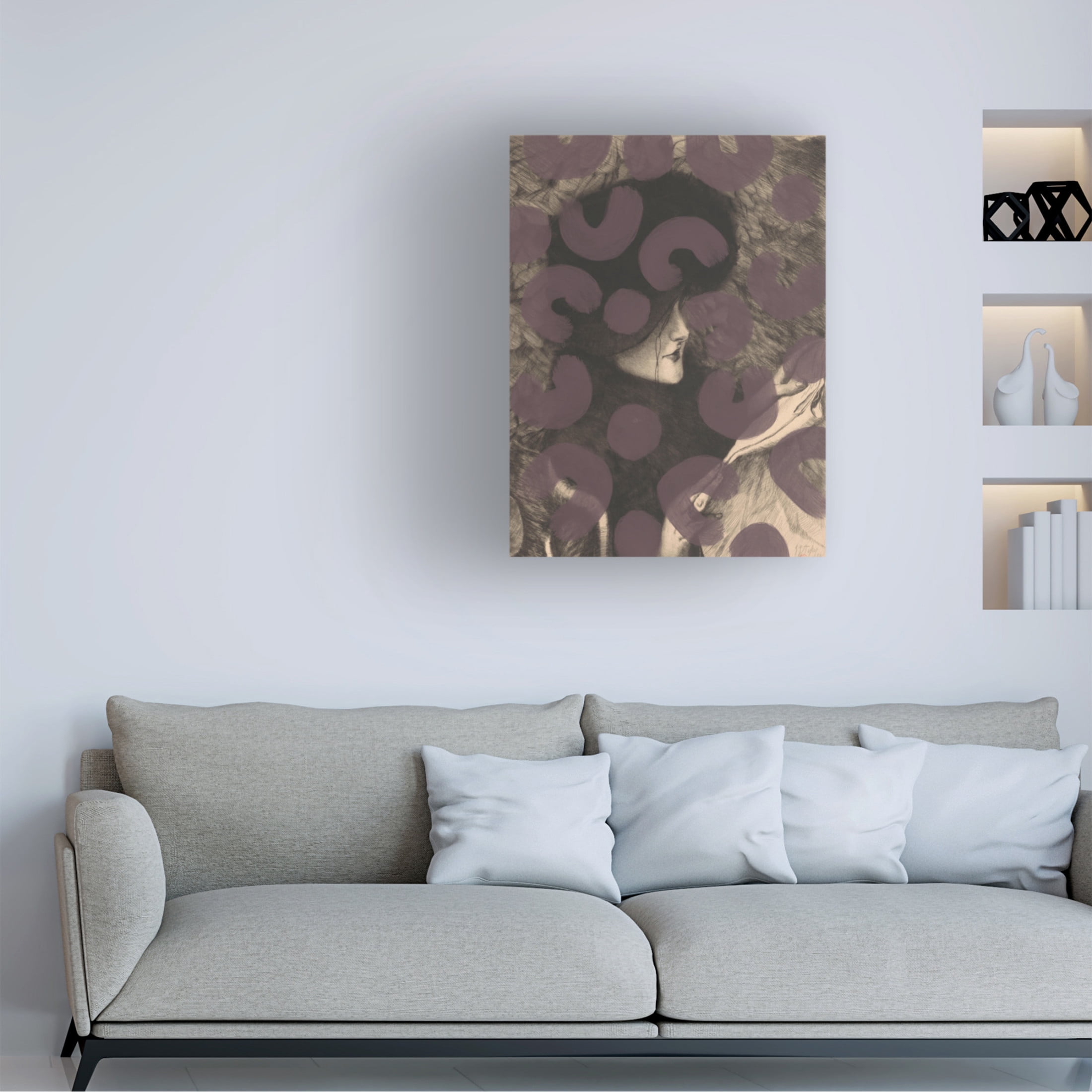 Trademark Fine Art Yopie Studio  Romantic Canvas Wall Art