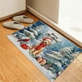 thumbnail image 3 of Merry Christmas Goldendoodle Enjoys Woofmas Winter Xmas Holiday Doormat Doodle Dog Lover Gifts Idea Indoor Outdoor Welcome Mat - 02022, 3 of 5