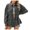 Black, variant on vigerkar Women's Oversized Plaid Flannel Button Down Long Sleeve Fall Winter Jacket (Black, M)