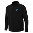 thumbnail image 2 of Men's Antigua Black St. Louis Blues Regard Full-Zip Jacket, 2 of 3