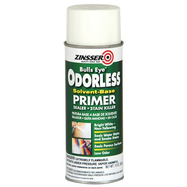 2PKBullseye 13 OZ Aerosol Odorless Primer Sealer Stain Killer