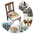 thumbnail image 7 of Gukieu USA MAP Print Square Cushion Cover, Elastic Strap Chair Protector, Suitable for Family Restaurant, Hotel Banquet Decorations-Six Piece, 7 of 7