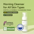 thumbnail image 2 of Limpiador facial IUNIK Centella Bubble Foaming 150 ml con extracto de 69%, 2 of 5