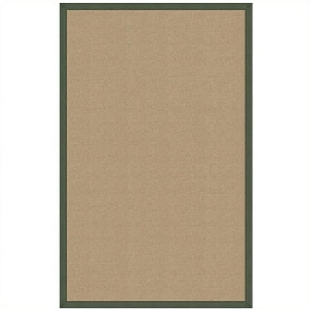 Light 8 Piece Collection - Hawthorne Collection 5' x 8' Hand Tufted Cotton Rug in Sisal and Green