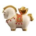 thumbnail image 1 of Figura de caballo Feng Shui Figura de resina Regalo ideal Colecciones Escultura animal A, 1 of 9