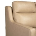 thumbnail image 6 of Triple-Motor Reclining Sofa 55" Genuine Leather Power Zero-Wall Loveseat with Powered Adjustable Headrest, Powered Adjustable Lumbar, Extendable Footrest, USB&USB-C Port, 6 of 9