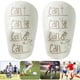 thumbnail image 4 of Espinilleras Entrenamiento Fútbol ​​Protector Piernas ​​miniespinilleras Antideslizantes Amortiguadoras para Deportivo, 4 of 9