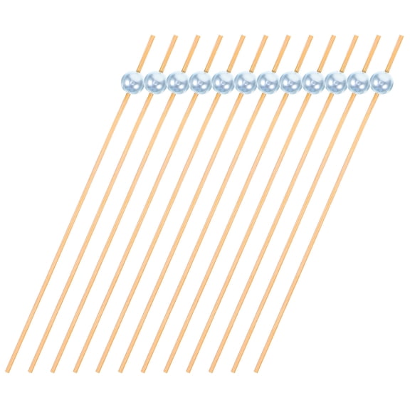 GETAJGHSD Sky- Wooden Party Skewers Toothpicks 12 Pieces for Luau and Parties