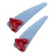 thumbnail image 1 of unbranded 2Ud Clips Para Flequillo En Tela Denim Con Chic Para Uso, 1 of 6