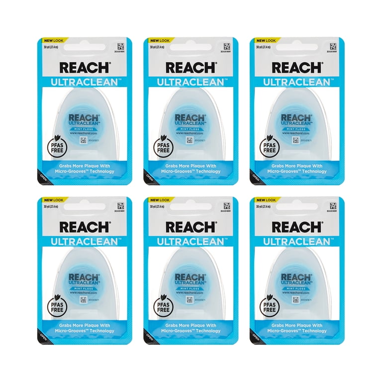 Ultraclean Waxed Dental Floss with Micro Grooves, Mint photo 1