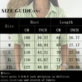 thumbnail image 4 of Polo Shirts for Women Short Sleeve Tops Striped Lapel Button Neck Shirt Causal Trip Work Going Out Summer ,XL,#02 Purple, 4 of 9