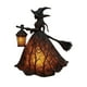 thumbnail image 2 of Lámpara de bruja de Halloween, luz nocturna, divertida, gótica, centro de mesa de pie, bruja L, 2 of 9
