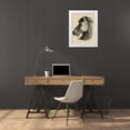 thumbnail image 3 of Vision Studio 15x18 White Modern Wood Framed Museum Art Print Titled - Equestrian Portrait III, 3 of 4