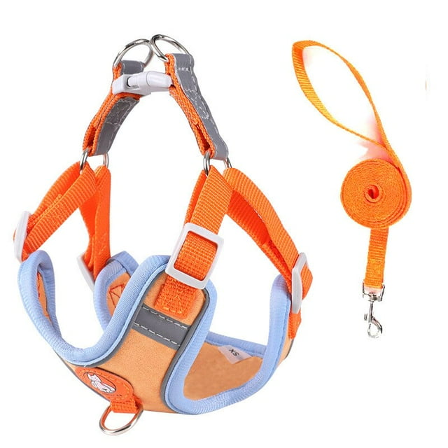 Adjustable Dog Harness No Pull Cute Cat Soft Walking Leash Set Pet Dogs Harnesses Vest Chihuahua Beagle For Small Medium Dogs