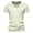 Beige, variant on Men's Comfortable Stretch V-Neck T-Shirt Soft Breathable Casual Tee for Everyday Wear Loose Fit Summer Top