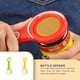 thumbnail image 2 of Abridor de botellas Wosthever contenedor profesional removedor de tapas utensilio de Cocina amarillo, 2 of 6